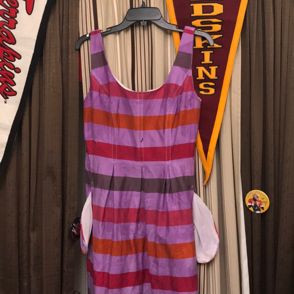 Multicolored Striped Dress